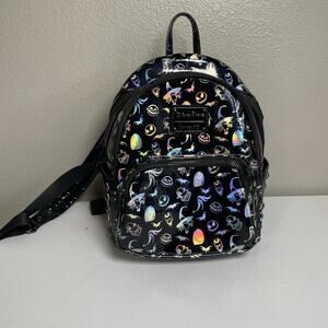 Loungefly Disney The Nightmare Before Christmas Holographic Mini Backpack Flaw